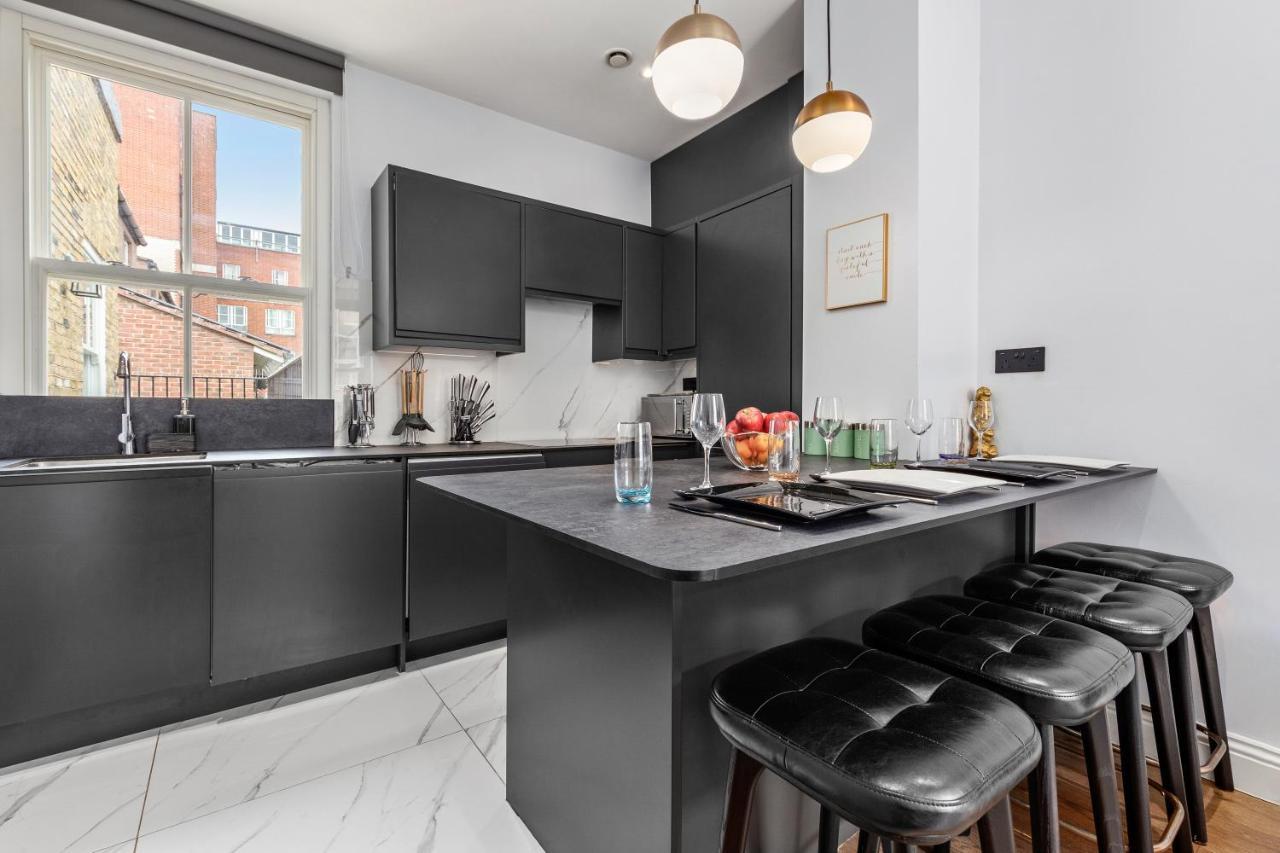 Stylish 2 Bedroom Apartment In Westminster Sleeps 5 With Ac London Eksteriør billede