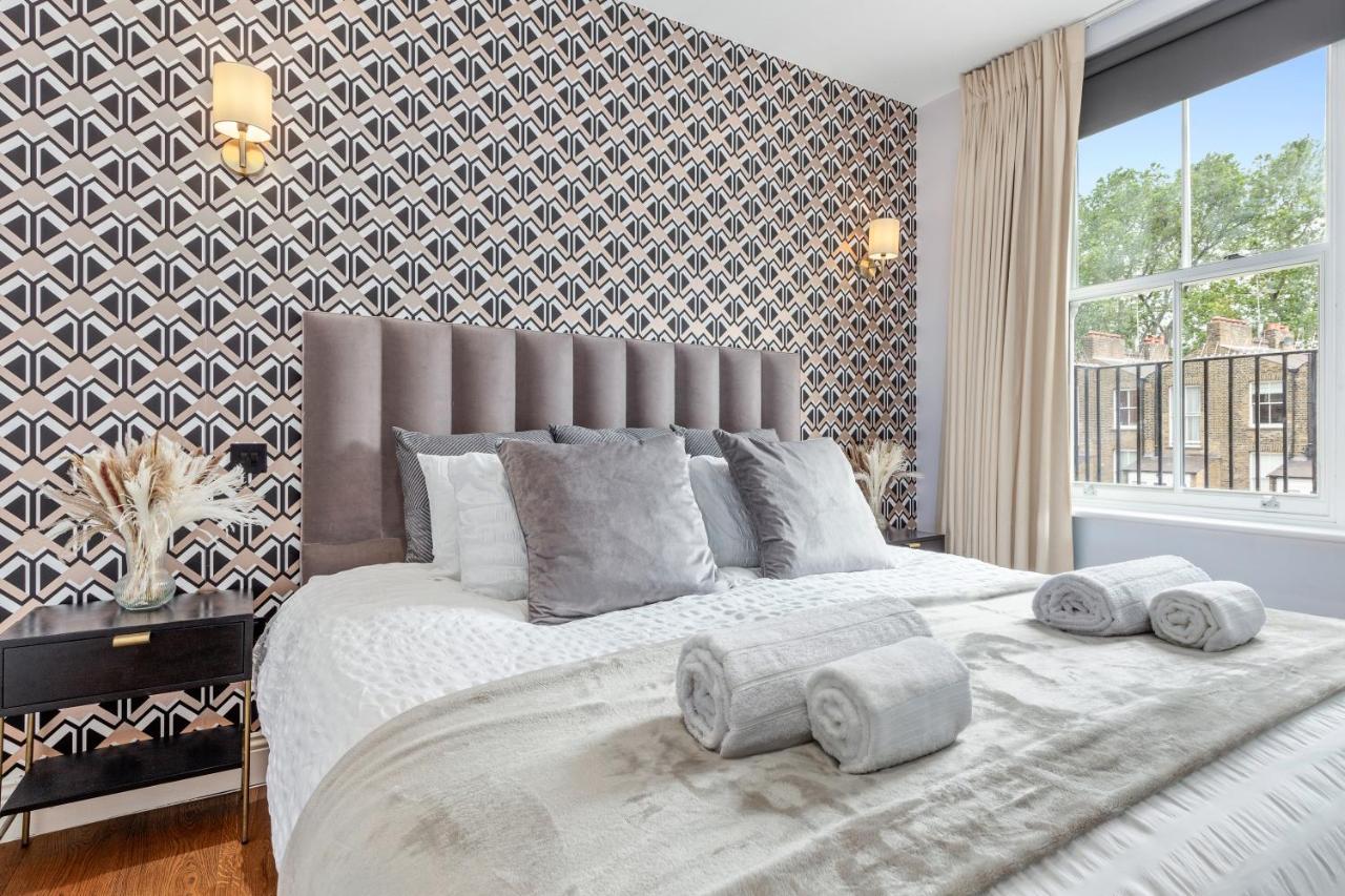 Stylish 2 Bedroom Apartment In Westminster Sleeps 5 With Ac London Eksteriør billede