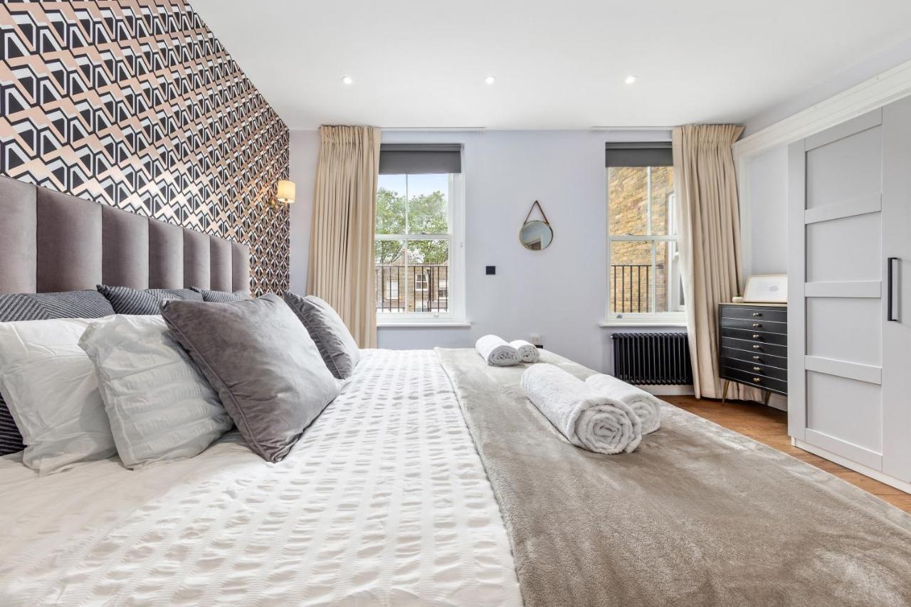 Stylish 2 Bedroom Apartment In Westminster Sleeps 5 With Ac London Eksteriør billede
