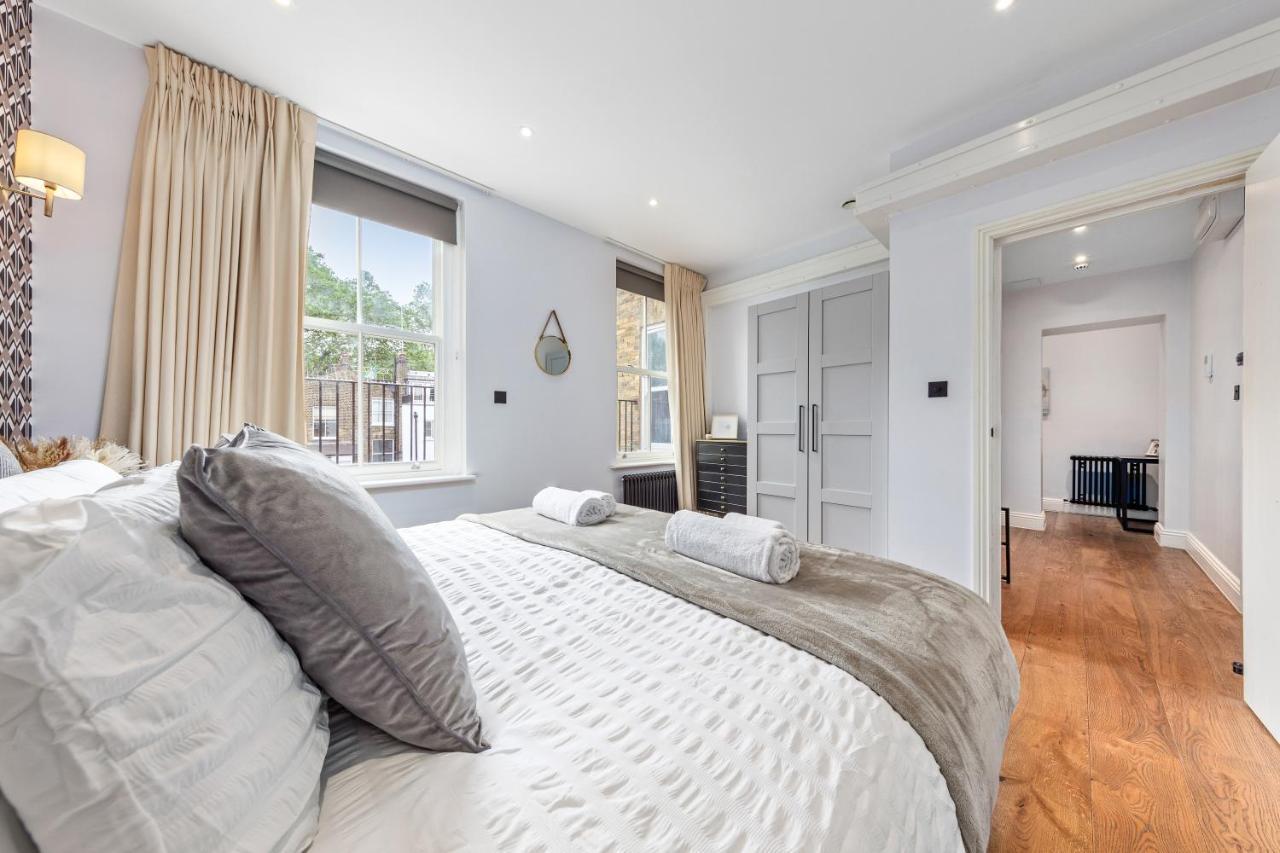 Stylish 2 Bedroom Apartment In Westminster Sleeps 5 With Ac London Eksteriør billede