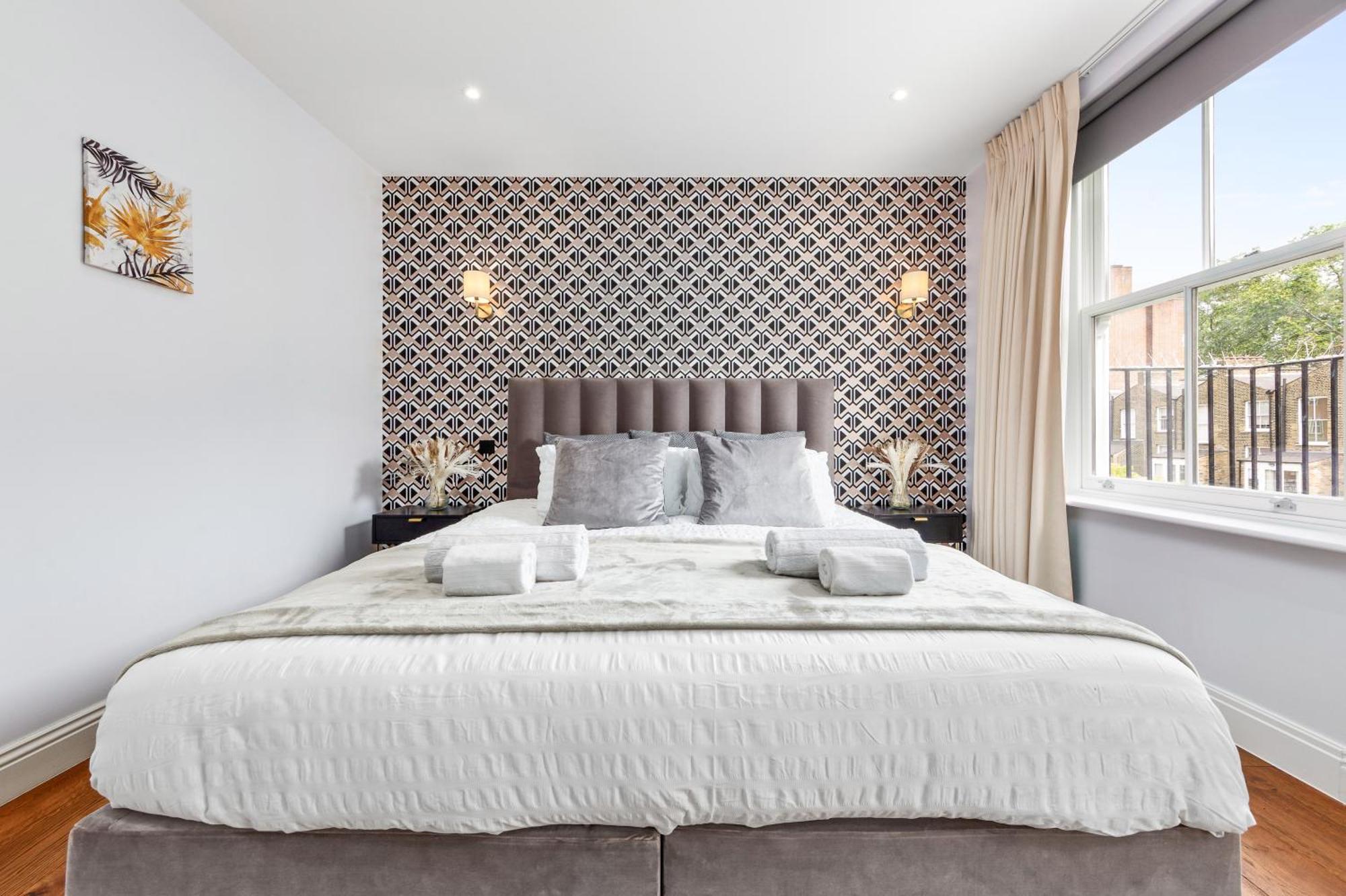Stylish 2 Bedroom Apartment In Westminster Sleeps 5 With Ac London Eksteriør billede