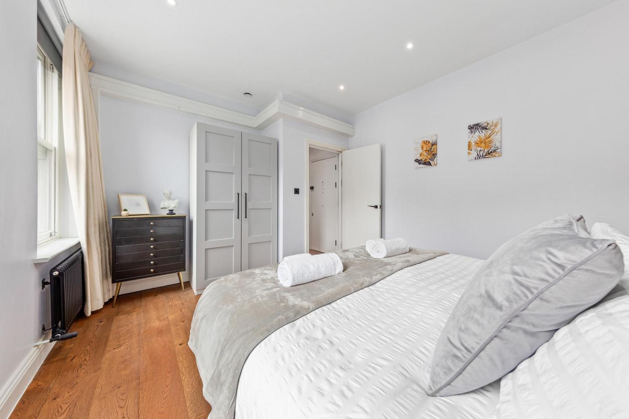 Stylish 2 Bedroom Apartment In Westminster Sleeps 5 With Ac London Eksteriør billede
