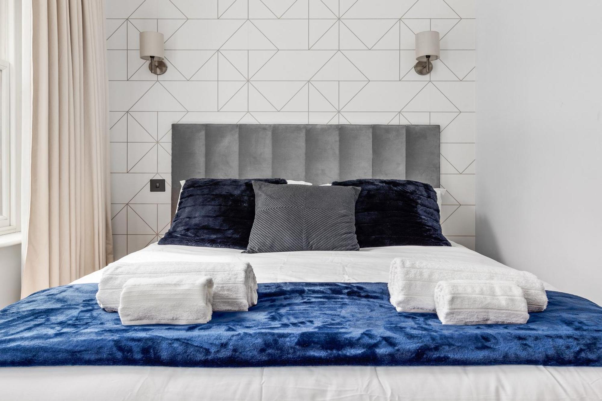 Stylish 2 Bedroom Apartment In Westminster Sleeps 5 With Ac London Eksteriør billede