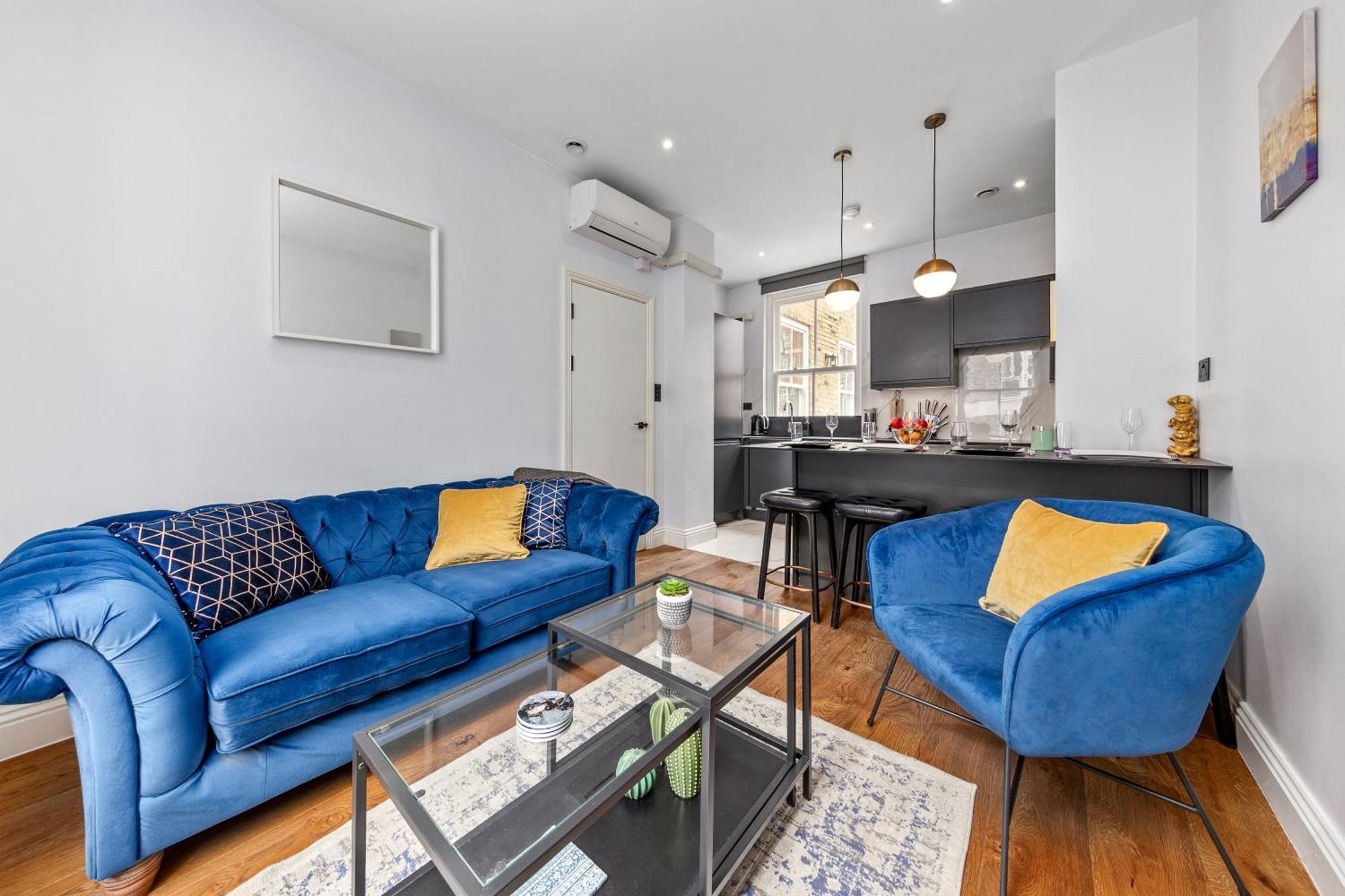 Stylish 2 Bedroom Apartment In Westminster Sleeps 5 With Ac London Eksteriør billede