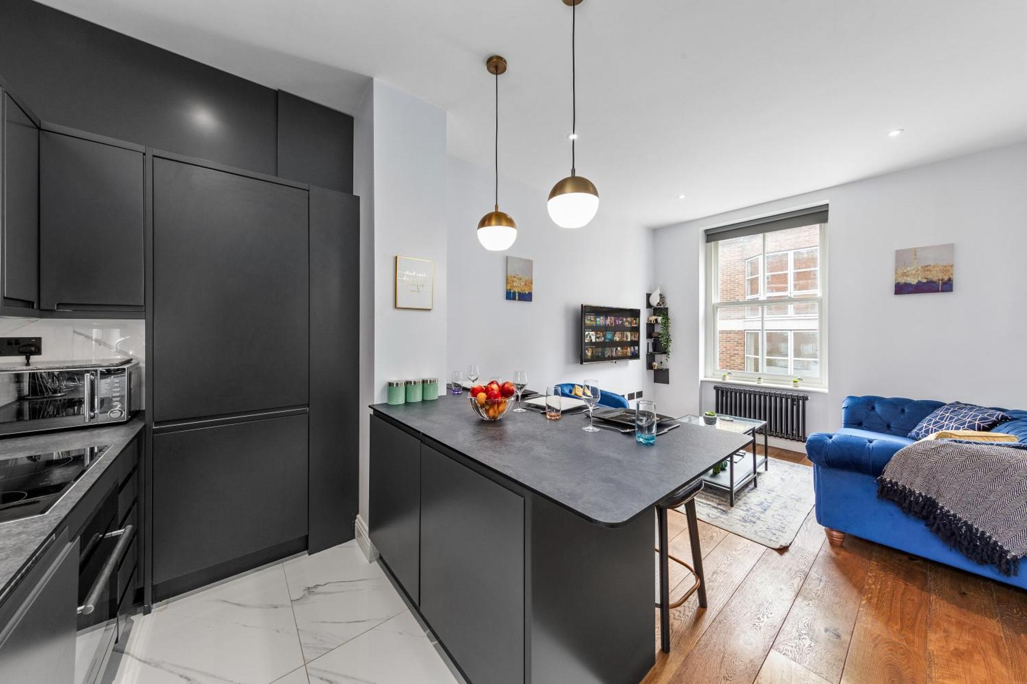 Stylish 2 Bedroom Apartment In Westminster Sleeps 5 With Ac London Eksteriør billede