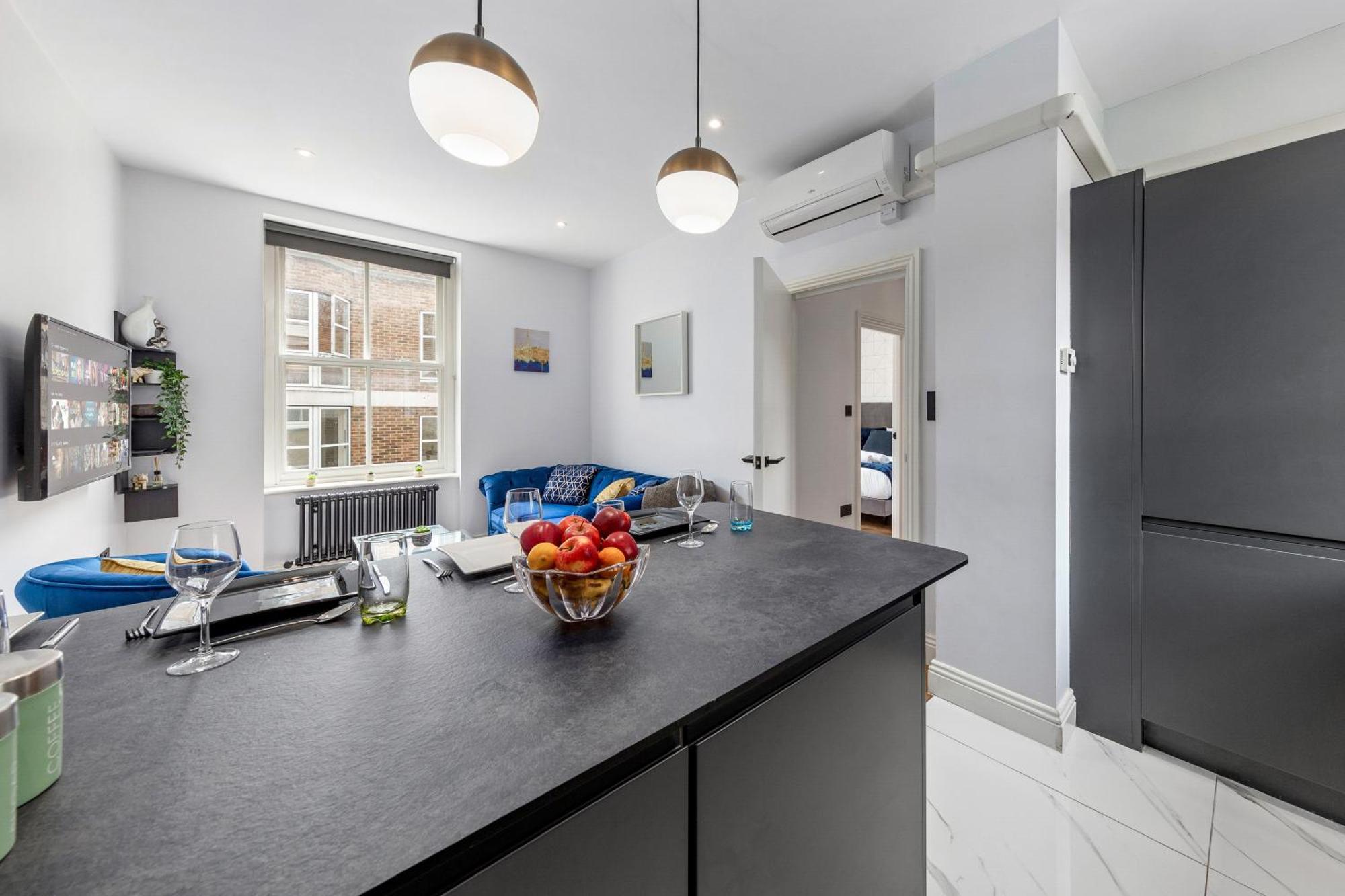 Stylish 2 Bedroom Apartment In Westminster Sleeps 5 With Ac London Eksteriør billede