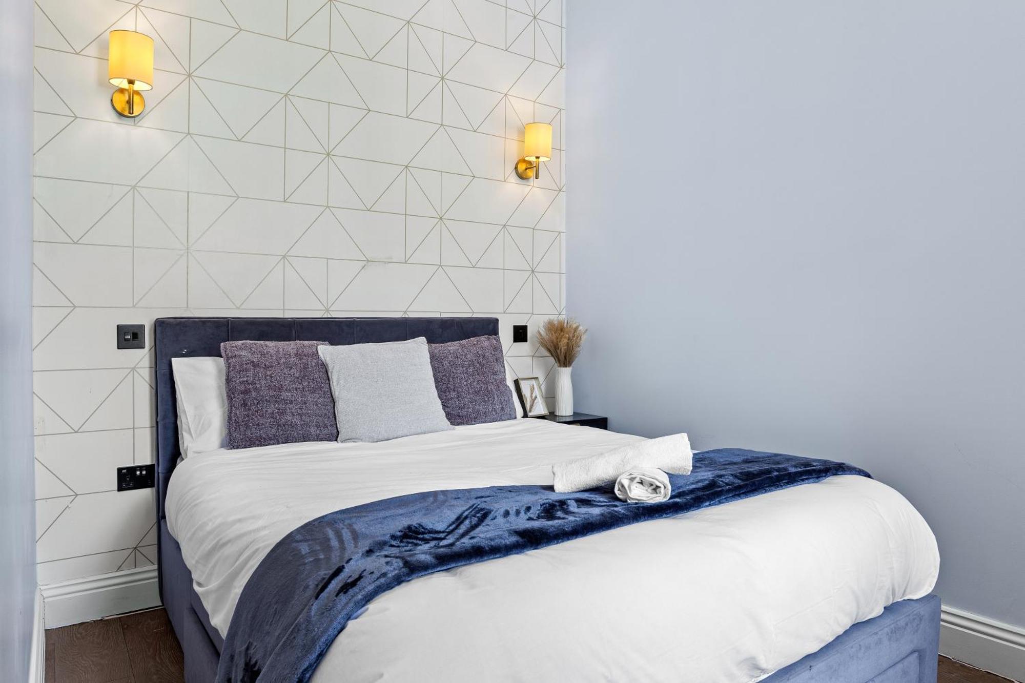 Stylish 2 Bedroom Apartment In Westminster Sleeps 5 With Ac London Eksteriør billede